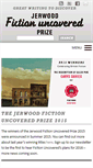 Mobile Screenshot of fictionuncovered.co.uk